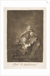Plate 21 from ' Los Caprichos': How they pluck her!, 1799 by Francisco Goya