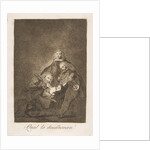 Plate 21 from ' Los Caprichos': How they pluck her!, 1799 by Francisco Goya