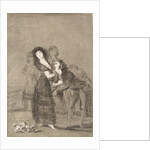 Plate 27 from 'Los Caprichos':Which of them is the more overcome?, 1799 by Francisco Goya