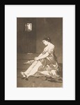 Plate 32 from 'Los Caprichos':Because she was susceptible, 1799 by Francisco Goya