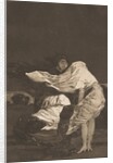 Plate 36 from 'Los Caprichos: A bad night, ca. 1797-98 by Francisco Goya