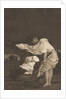 Plate 36 from 'Los Caprichos: A bad night, ca. 1797-98 by Francisco Goya