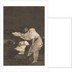 Plate 36 from 'Los Caprichos: A bad night, ca. 1797-98 by Francisco Goya