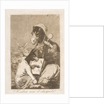 Plate 37 from 'Los Caprichos': Might not the pupil know more?, 1799 by Francisco Goya