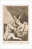 Plate 40 from 'Los Caprichos': Of what ill will he die?, 1799 by Francisco Goya