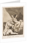 Plate 40 from 'Los Caprichos': Of what ill will he die?, 1799 by Francisco Goya