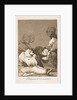 Plate 47 from 'Los Caprichos':A gift for the master, 1799 by Francisco Goya