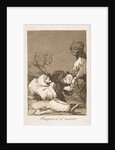 Plate 47 from 'Los Caprichos':A gift for the master, 1799 by Francisco Goya