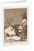 Plate 47 from 'Los Caprichos':A gift for the master, 1799 by Francisco Goya