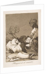 Plate 47 from 'Los Caprichos':A gift for the master, 1799 by Francisco Goya