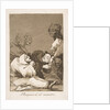Plate 47 from 'Los Caprichos':A gift for the master, 1799 by Francisco Goya