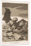 Plate 51 from 'Los Caprichos': They spruce themselves up, 1799 by Francisco Goya