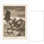 Plate 51 from 'Los Caprichos': They spruce themselves up, 1799 by Francisco Goya