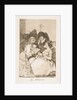 Plate 57 from 'Los Caprichos':The filiation, 1799 by Francisco Goya