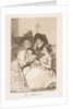 Plate 57 from 'Los Caprichos':The filiation, 1799 by Francisco Goya
