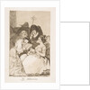 Plate 57 from 'Los Caprichos':The filiation, 1799 by Francisco Goya