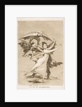 Plate 72 , from 'Los Caprichos': You will not escape, 1799 by Francisco Goya
