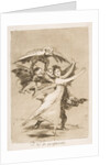 Plate 72 , from 'Los Caprichos': You will not escape, 1799 by Francisco Goya