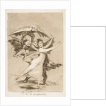 Plate 72 , from 'Los Caprichos': You will not escape, 1799 by Francisco Goya