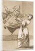 Plate 74 from 'Los Caprichos': Don't scream, stupid, 1799 by Francisco Goya