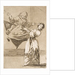 Plate 74 from 'Los Caprichos': Don't scream, stupid, 1799 by Francisco Goya