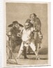 Plate 76 from 'Los Caprichos':You understand?… well, as I say… eh! Look out! otherwise…, 1799 by Francisco Goya