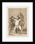 Plate 76 from 'Los Caprichos':You understand?… well, as I say… eh! Look out! otherwise…, 1799 by Francisco Goya