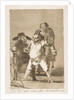 Plate 76 from 'Los Caprichos':You understand?… well, as I say… eh! Look out! otherwise…, 1799 by Francisco Goya