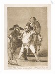 Plate 76 from 'Los Caprichos':You understand?… well, as I say… eh! Look out! otherwise…, 1799 by Francisco Goya