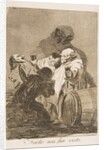 Plate 79 from 'Los Caprichos': No one has seen us, 1799 by Francisco Goya