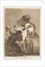 Plate 79 from 'Los Caprichos': No one has seen us, 1799 by Francisco Goya