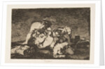Plate10 from 'The Disasters of War': 'Nor [d…, 1810 by Francisco Goya