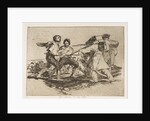 Plate 2 from 'The Disasters of War': 'Rightl…, 1810 by Francisco Goya