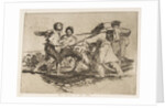Plate 2 from 'The Disasters of War': 'Rightl…, 1810 by Francisco Goya