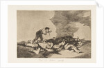 Plate 12 from 'The Disasters of War': 'This …, 1810 by Francisco Goya