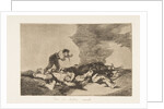 Plate 12 from 'The Disasters of War': 'This …, 1810 by Francisco Goya
