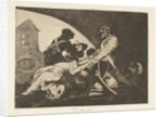 Plate 11 from 'The Disasters of War': 'Neither do these. by Francisco Goya