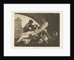 Plate 11 from 'The Disasters of War': 'Neither do these. by Francisco Goya