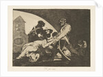 Plate 11 from 'The Disasters of War': 'Neither do these. by Francisco Goya