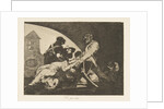 Plate 11 from 'The Disasters of War': 'Neither do these. by Francisco Goya