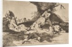 Plate 16 from 'The Disasters of War': 'They …, 1810 by Francisco Goya
