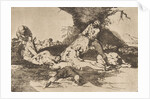 Plate 16 from 'The Disasters of War': 'They …, 1810 by Francisco Goya