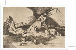 Plate 16 from 'The Disasters of War': 'They …, 1810 by Francisco Goya