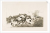 Plate 22 from 'The Disasters of War': 'Even worse. by Francisco Goya