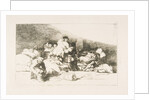 Plate 25 from 'The Disasters of War': 'These too. by Francisco Goya