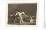 Plate 50 from 'The Disasters of War': 'Un…, 1811-12 by Francisco Goya