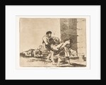 Plate 56 from 'The Disasters of War': 'To…, 1811-12 by Francisco Goya
