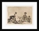 Plate 61 from 'The Disasters of War': 'Pe…, 1811-12 by Francisco Goya