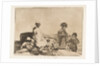 Plate 61 from 'The Disasters of War': 'Pe…, 1811-12 by Francisco Goya