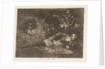 Plate 69 from 'The Disasters of War': 'Not…, 1810-20, published 1863 by Francisco Goya